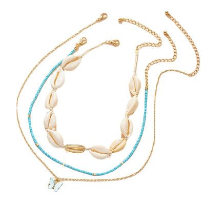 Collare estivo con clavicola femminile leggera