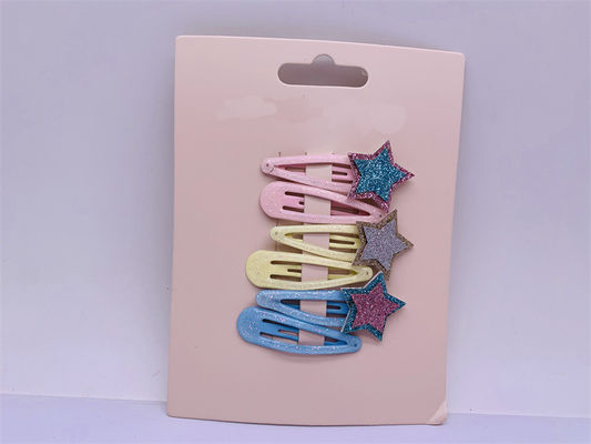 Multicolore Clip per capelli semplici per bambini, accessori per capelli per bambini