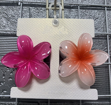 Accessoiri per capelli in plastica a fiore Clip di artiglio Multiuso Durable