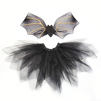 Accessoiri per la testa di Halloween nero clip per pipistrello resistente leggero