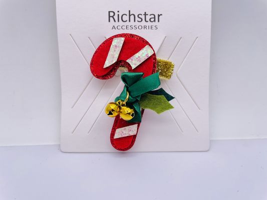 Clip per capelli di Natale portatile, per bambini, accessori per capelli di Natale