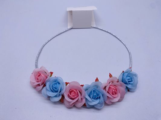 Bambini Fiore Elastico Capelli Fasce Gomma Moda Per Matrimonio