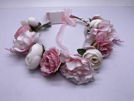 Accessoio per capelli da fiore per donne, testa coronata, resistente, leggero