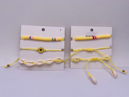 Braccialetti da spiaggia elastici duraturi e carini Riutilizzabili in diverse dimensioni