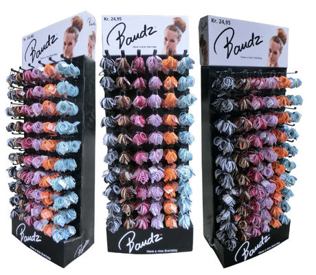 Scrunchies Accessoiri per capelli Display Stand Pratico per il commercio al dettaglio