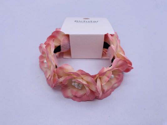 Elegante capelli da fiore accessorio pratico elastico multicolore
