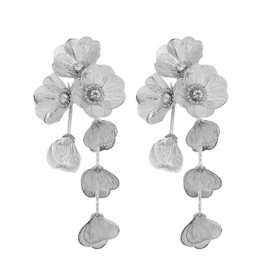 Orecchini unisex sofisticati con stile vintage e finitura dorata lucidata