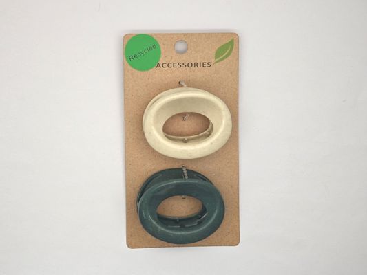 Diverse forme di plastica riciclata per capelli clip di artigli Eco-friendly biodegradabile colore diverso