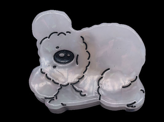 Accessoio per capelli versatile pratico, carino per animali, clip acrilico per capelli per tutte le stagioni