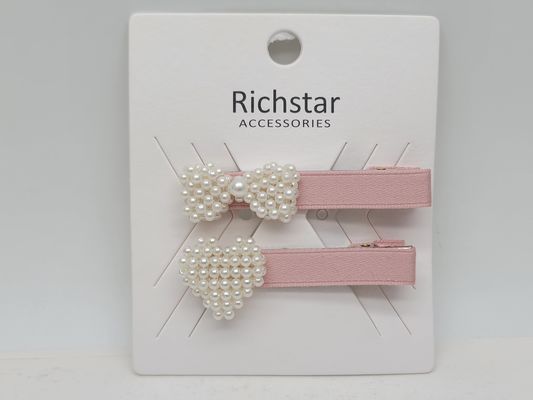Vari usi Clip per capelli di perla carini in confezioni multi con diversi modelli