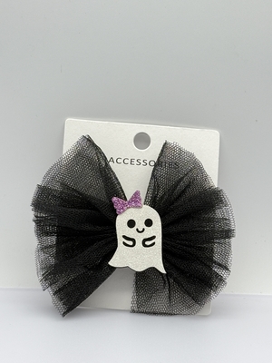 Fascette per capelli con fiocco a forma di simpatico fantasma in vari colori, perfette per Halloween e per tutte le stagioni