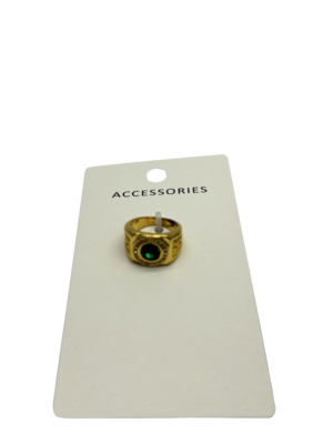Anello da donna elegante in acciaio inossidabile gioielli di moda unisex