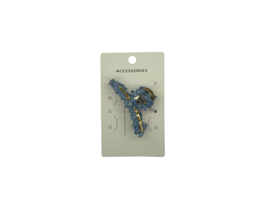 Forcina avvolta a mano con artiglio di ghiaia di cristallo naturale