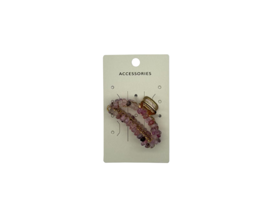 Forcina avvolta a mano con artiglio di ghiaia di cristallo naturale