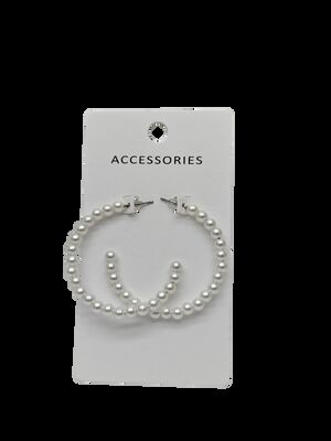 Sfilata di Moda Dolce Donna Giovane Ragazza Perla Perline Gioielli Ciondolo Orecchini Cc per Donna