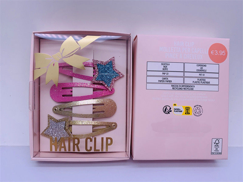 Multicolore Clip per capelli semplici per bambini, accessori per capelli per bambini