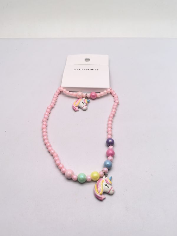 Collare di perle colorate di moda per bambini su misura per le vostre esigenze