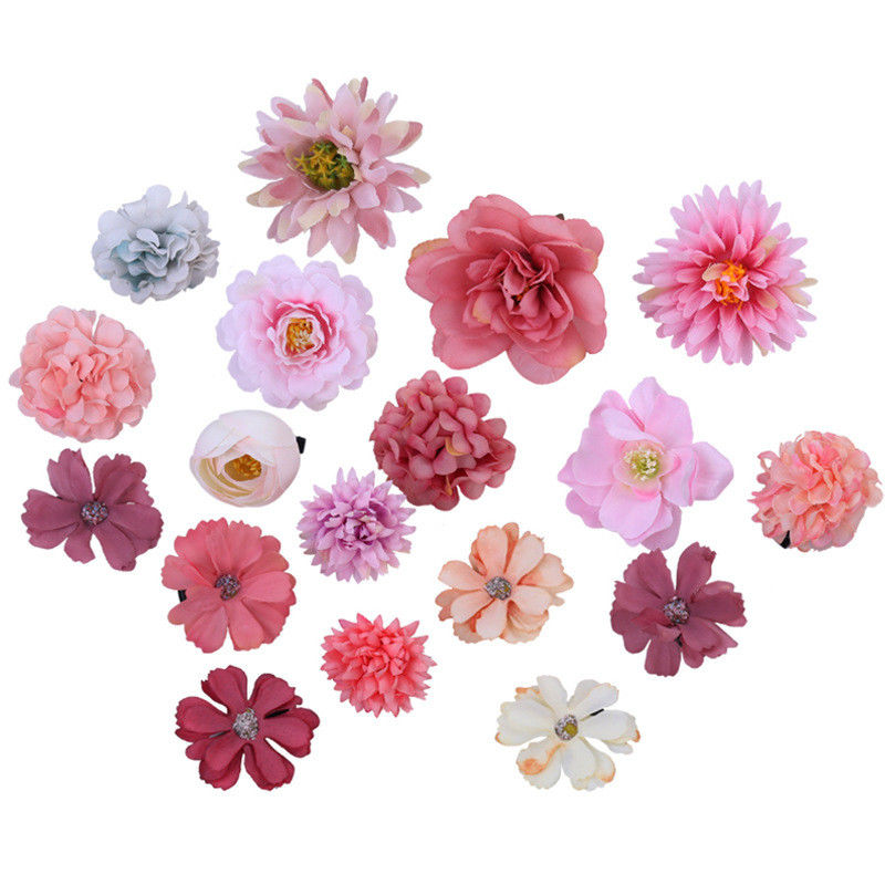 Clips per capelli di fiori durevoli per qualsiasi abito con colori multipli