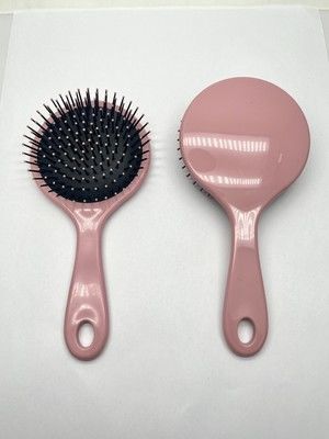 pettini a forma rotonda con accessori per capelli multiuso in design leggero e diversi colori